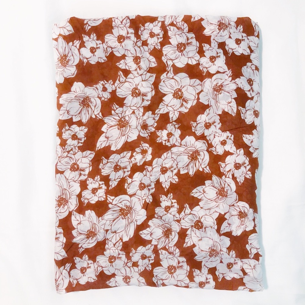 ❤️SOLD❤️ ACACIA RUST MAGNOLIA PAREO